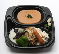 豚バラ塩だれカレー